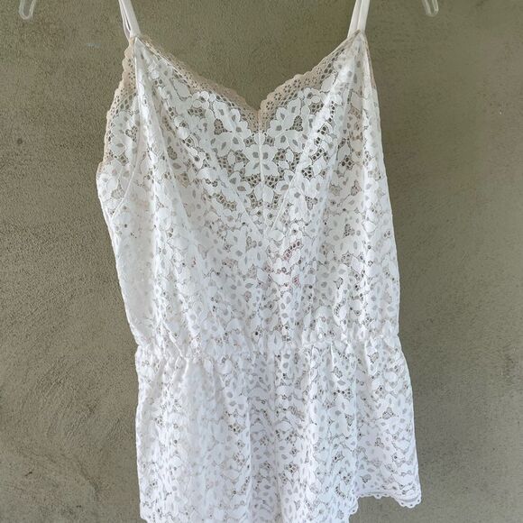 Victoria's Secret White Lace Chemise - Picture 5 of 5